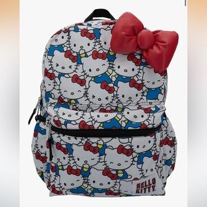 Hello Kitty Backpack with Red and Blue Accents